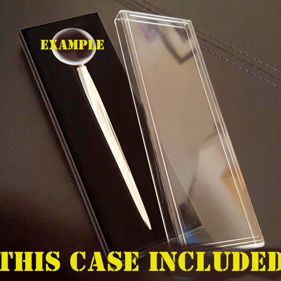 Dad's Old Fashioned Root Beer Letter Opener Metal Silver Tone Executive and case - Picture 2 of 2